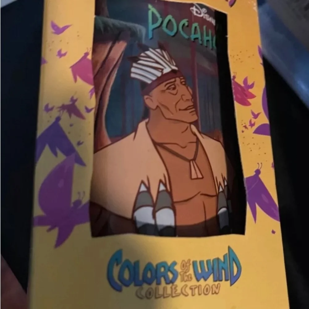 4 Vintage Disney Burger King Pocahontas Colors Of The Wind Glasses 1994